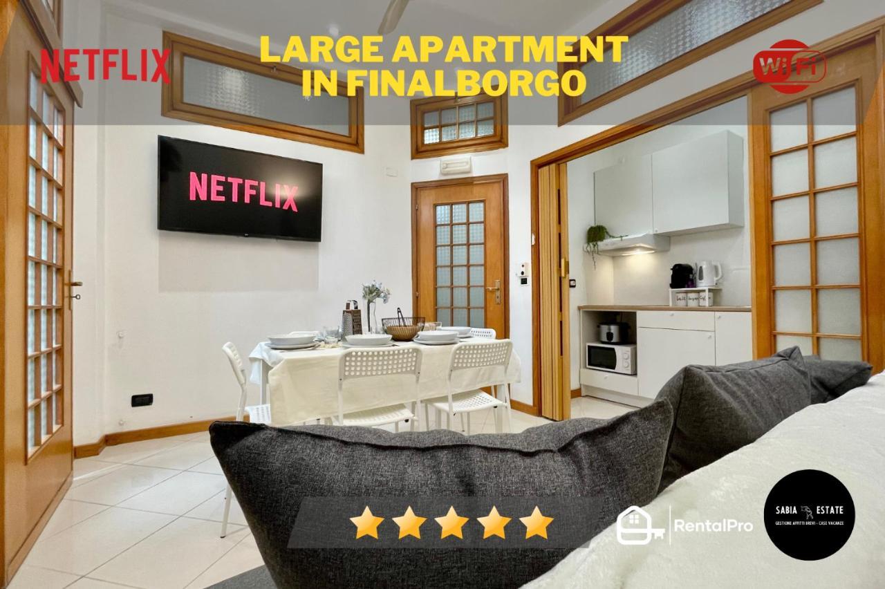 Apartment Finalborgo Outdoor&sea, Three-room Flat W/wifi Finale Ligure